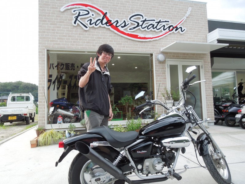 マグナ50納車おめでとうございます 鹿児島県霧島市にあるバイクショップ ライダーズステーション